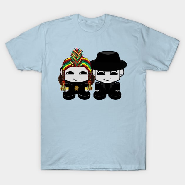 Oyo Yo & Mr. Sips O'BOT Toy Robot 1.0 T-Shirt by Village Values